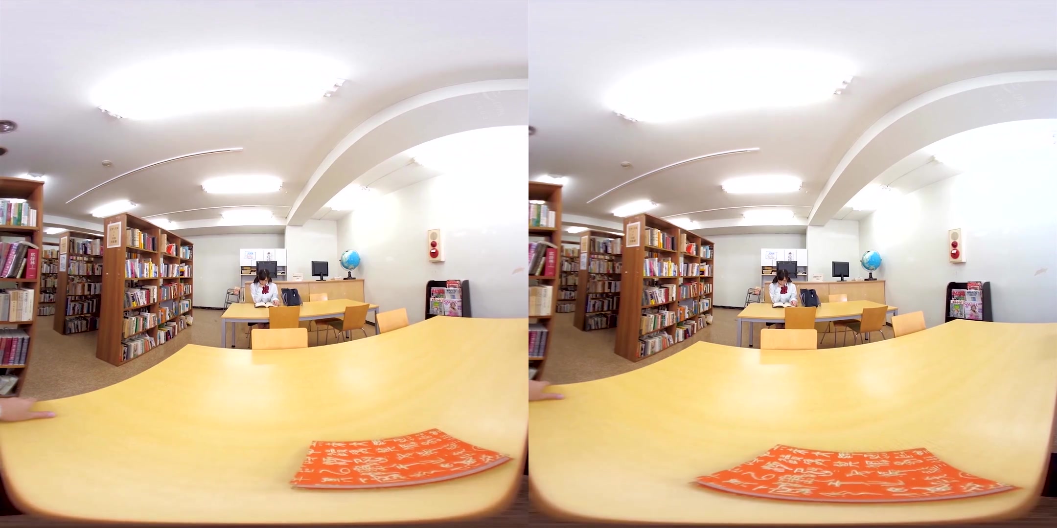 A Moment in the Library with a Who Doesn't Even Know your Name - JAV Idol POV Sex
