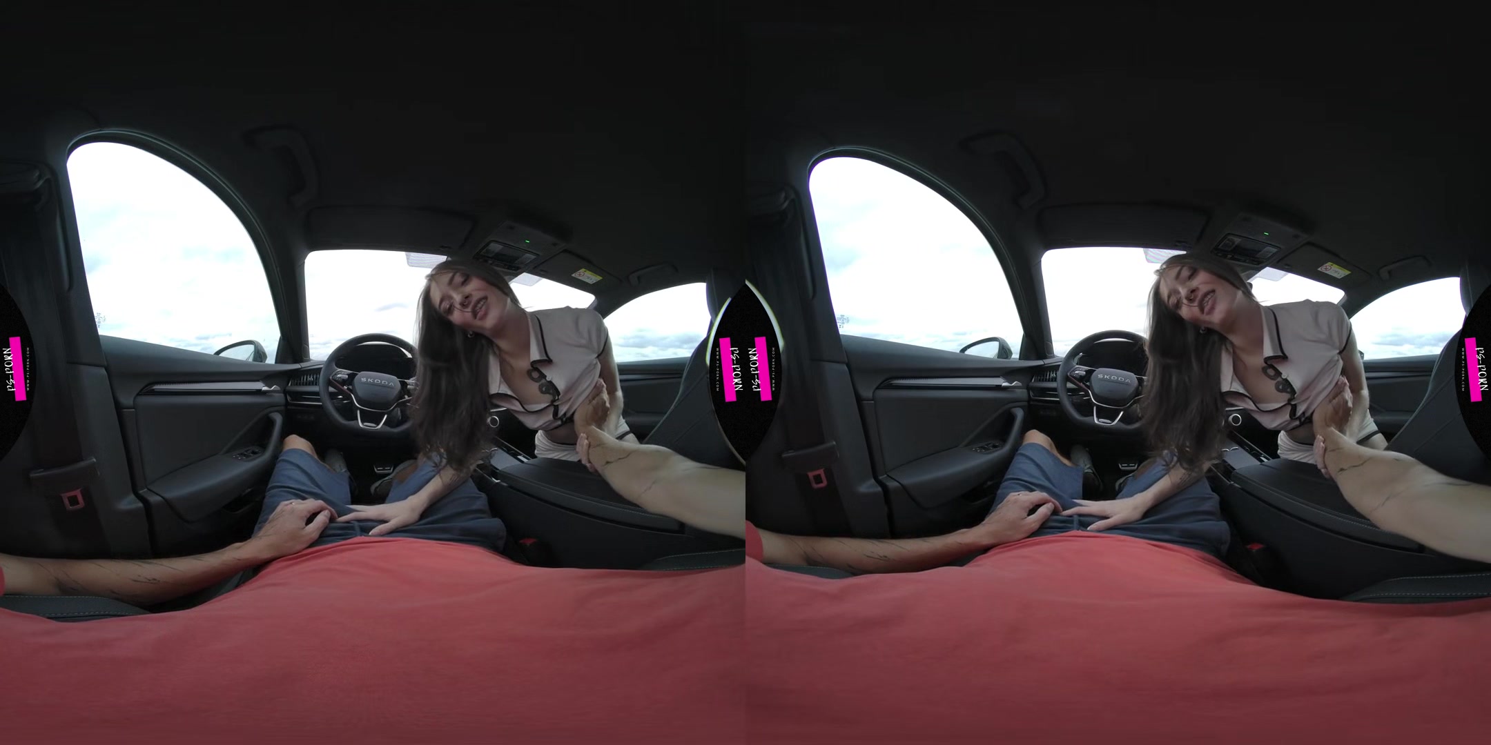 Sex In The Car With The Beautiful Becky