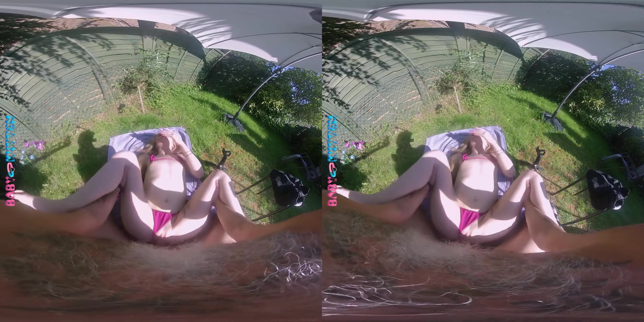 Hot Sunbathing with Stepdaddy II - Babykxtten