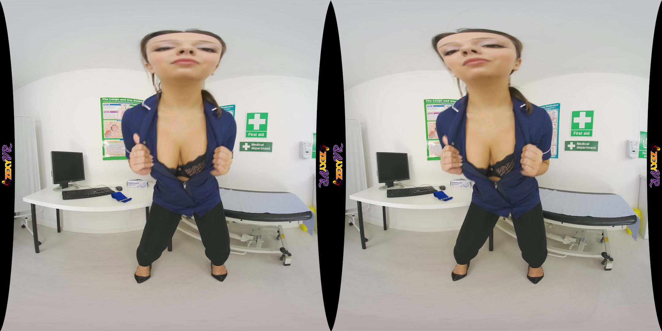 Examine My Uniform featuring Alice Katz - ZexyVR