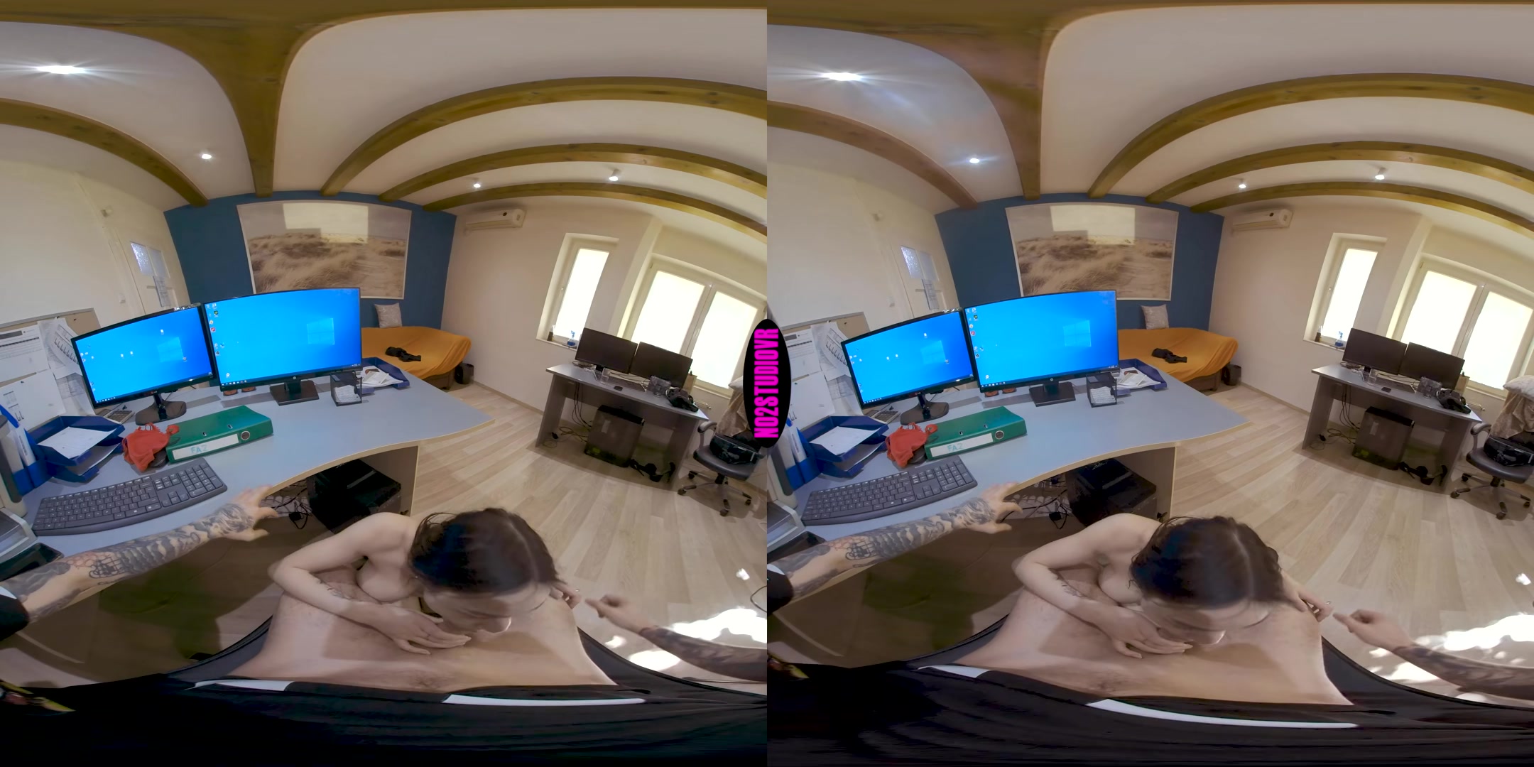 At the Office - Busty Secretary - No2StudioVR