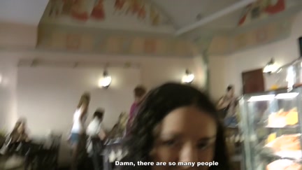Outstanding non-professional public sex footage