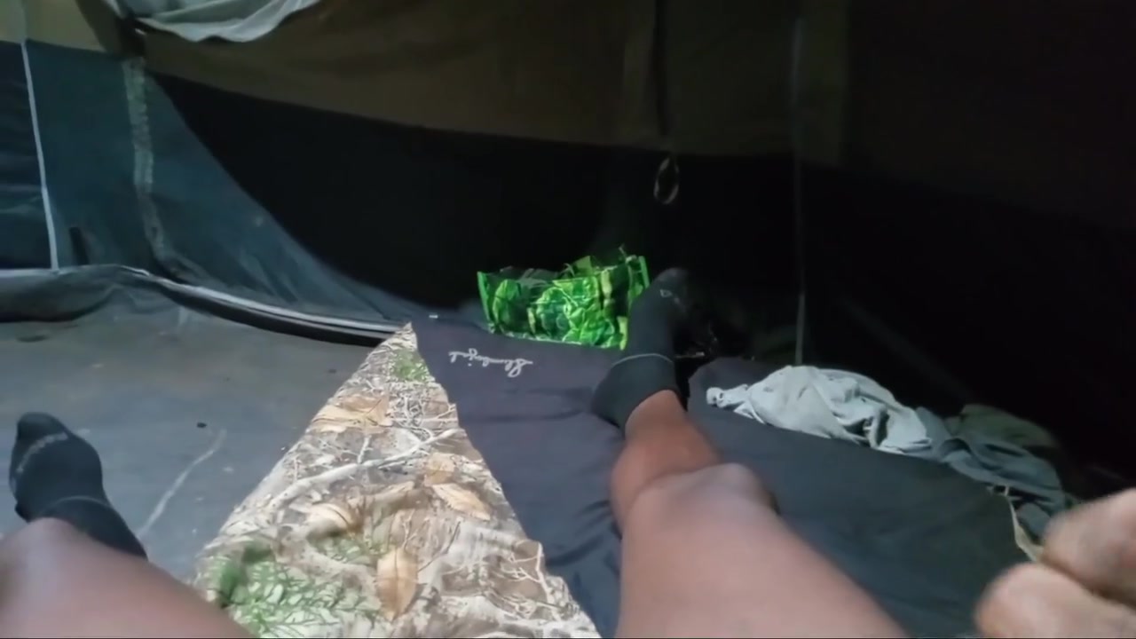 Buck Jacking In The Tent