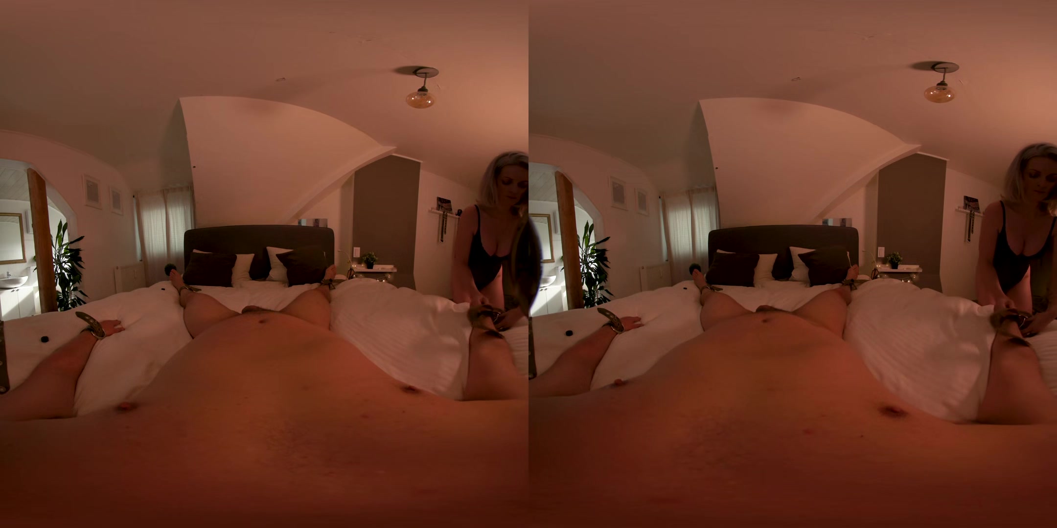 Bound Footjob - Sabdeluxe - Vr Porn Video
