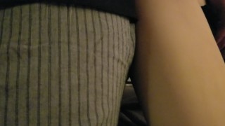 Wife watches husband play with shyla the love doll