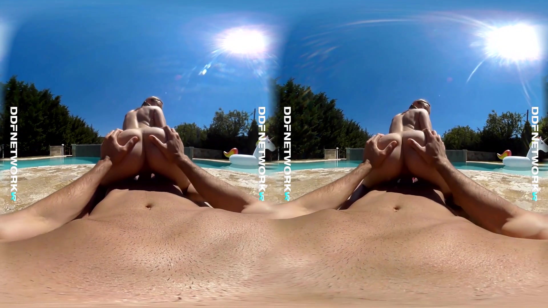 Lady Bug in Hot teen 18+ Banged: Hardcore Boy-Girl Fuck by the Pool - DDFNetworkVR