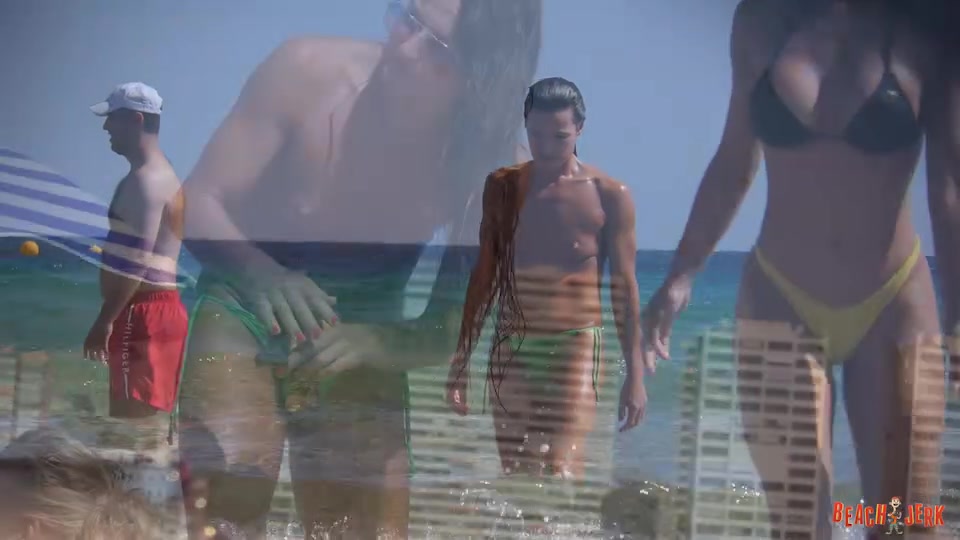 Green thong - BeachJerk