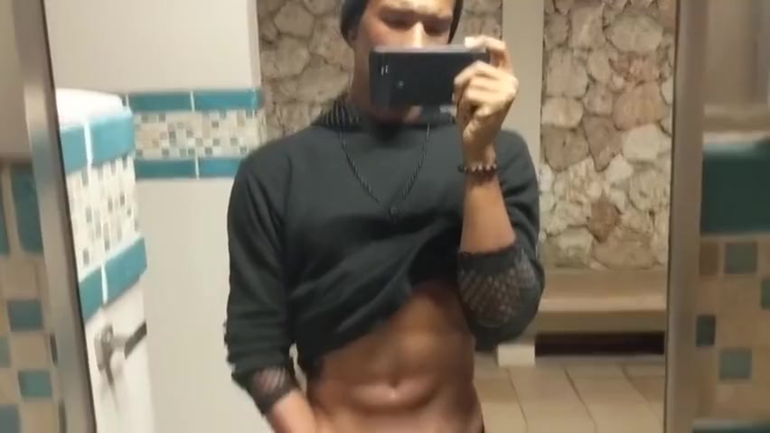 abx 4 869 - Playing With Spit In A Public Bathroom