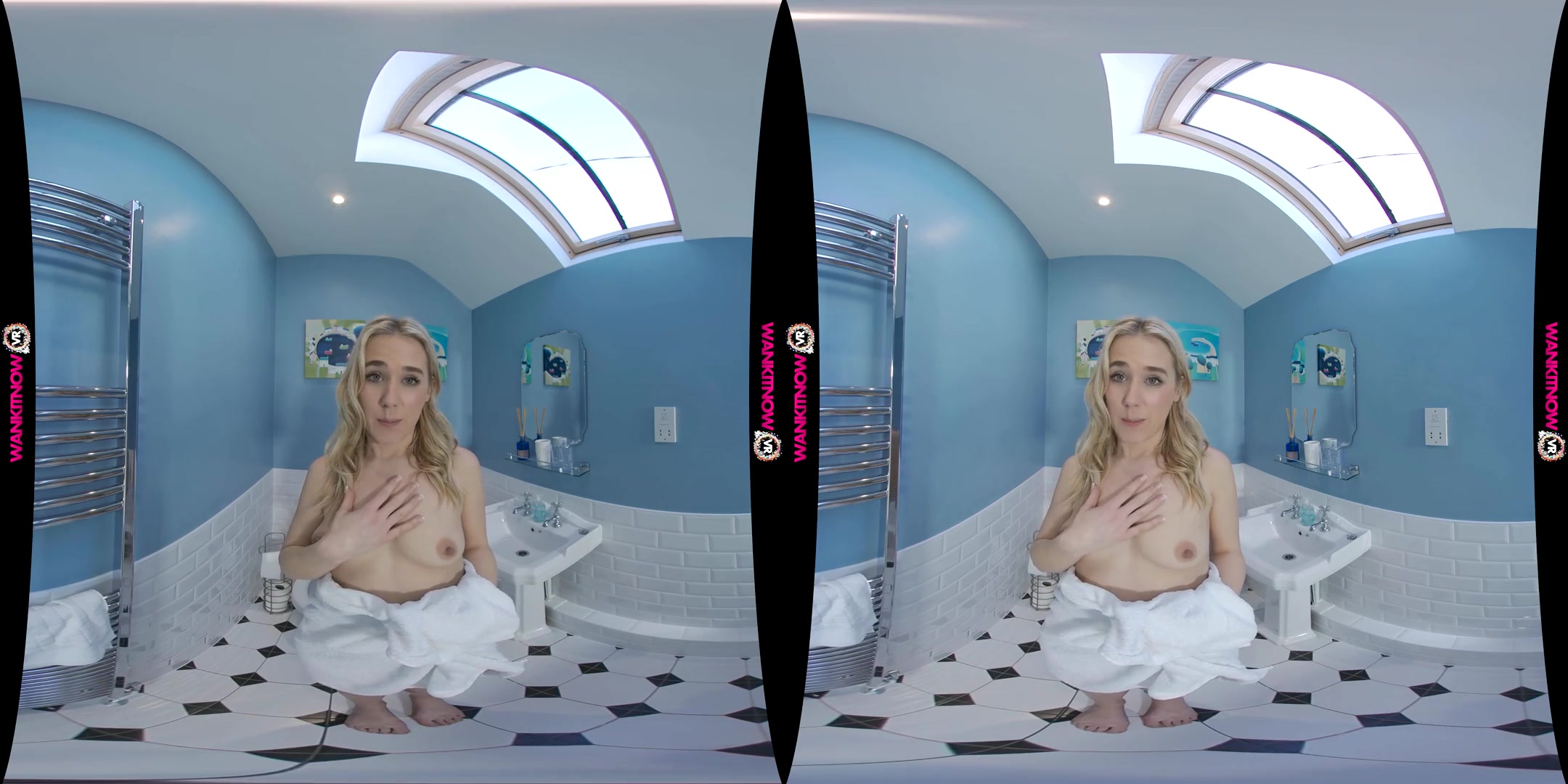 You Can't Wank - Blonde teen 18+ JOI - WankitnowVR - SexLikeReal