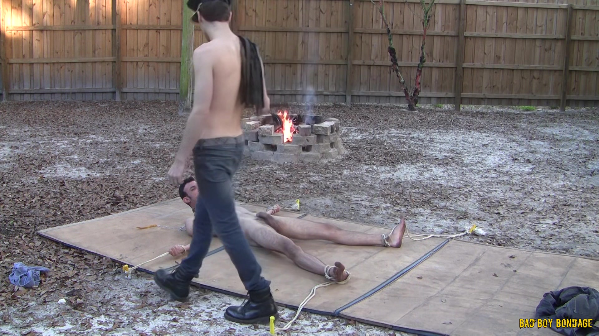 Chase Endick Aroused As His Balls And Cock Get Brushed