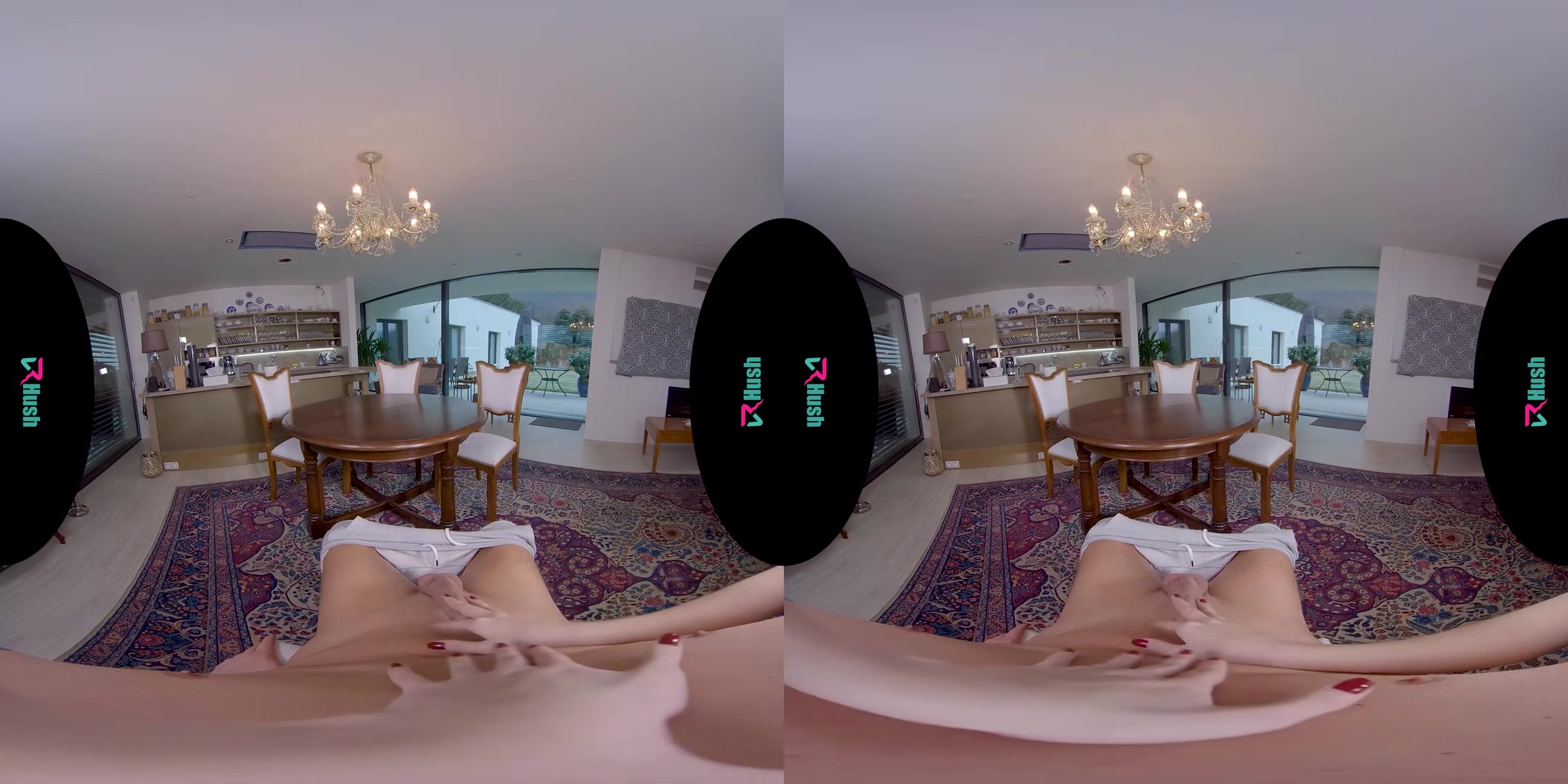 VRHUSH Antonia Sainz distracts you from watching TV