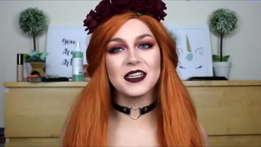 Sultry Dark Drag Valentines Transformation