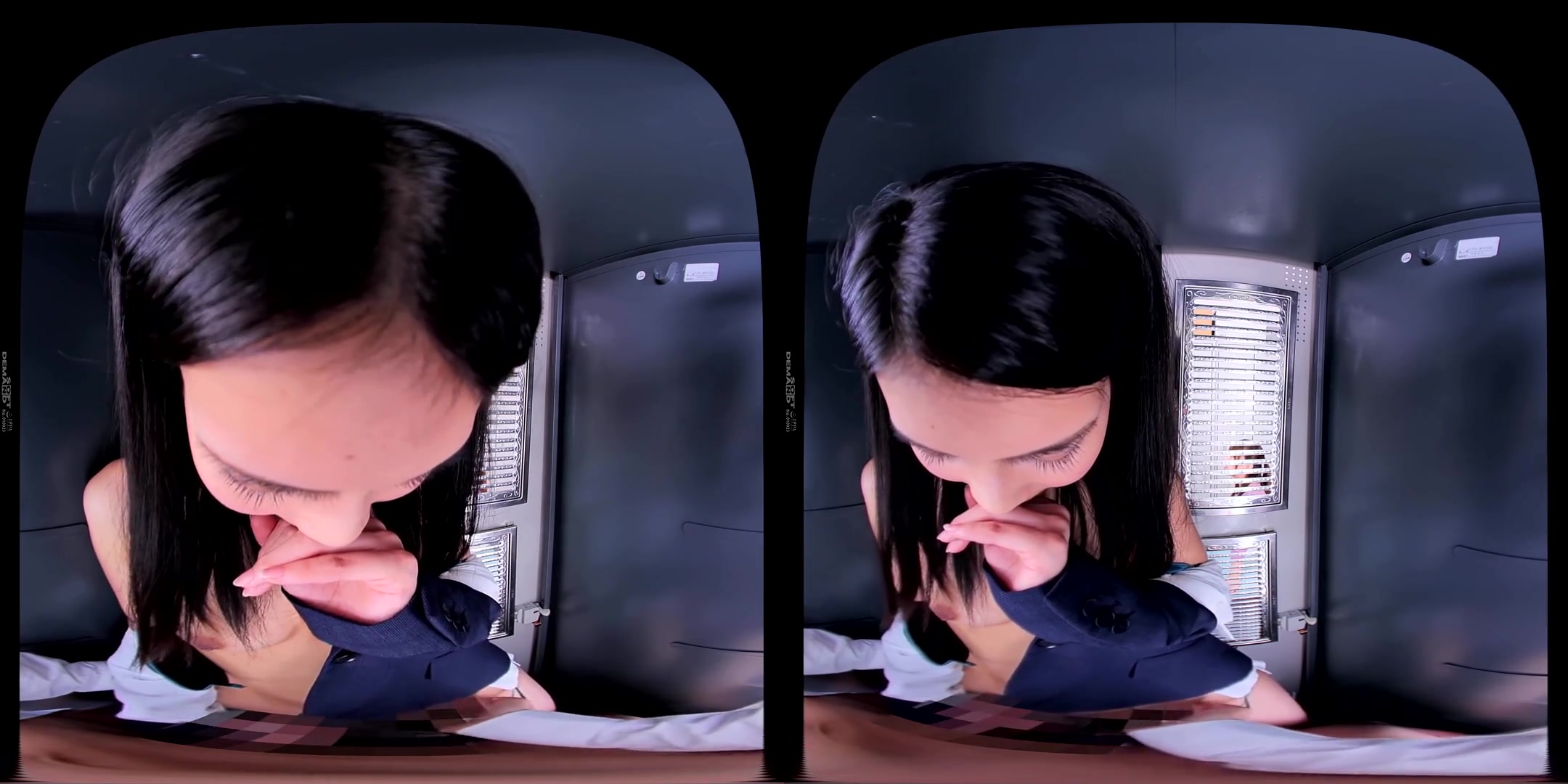 Inside the Locker in the Ladies' Dressing Room with Suzu Honjo 2 - Japanese Office Sex