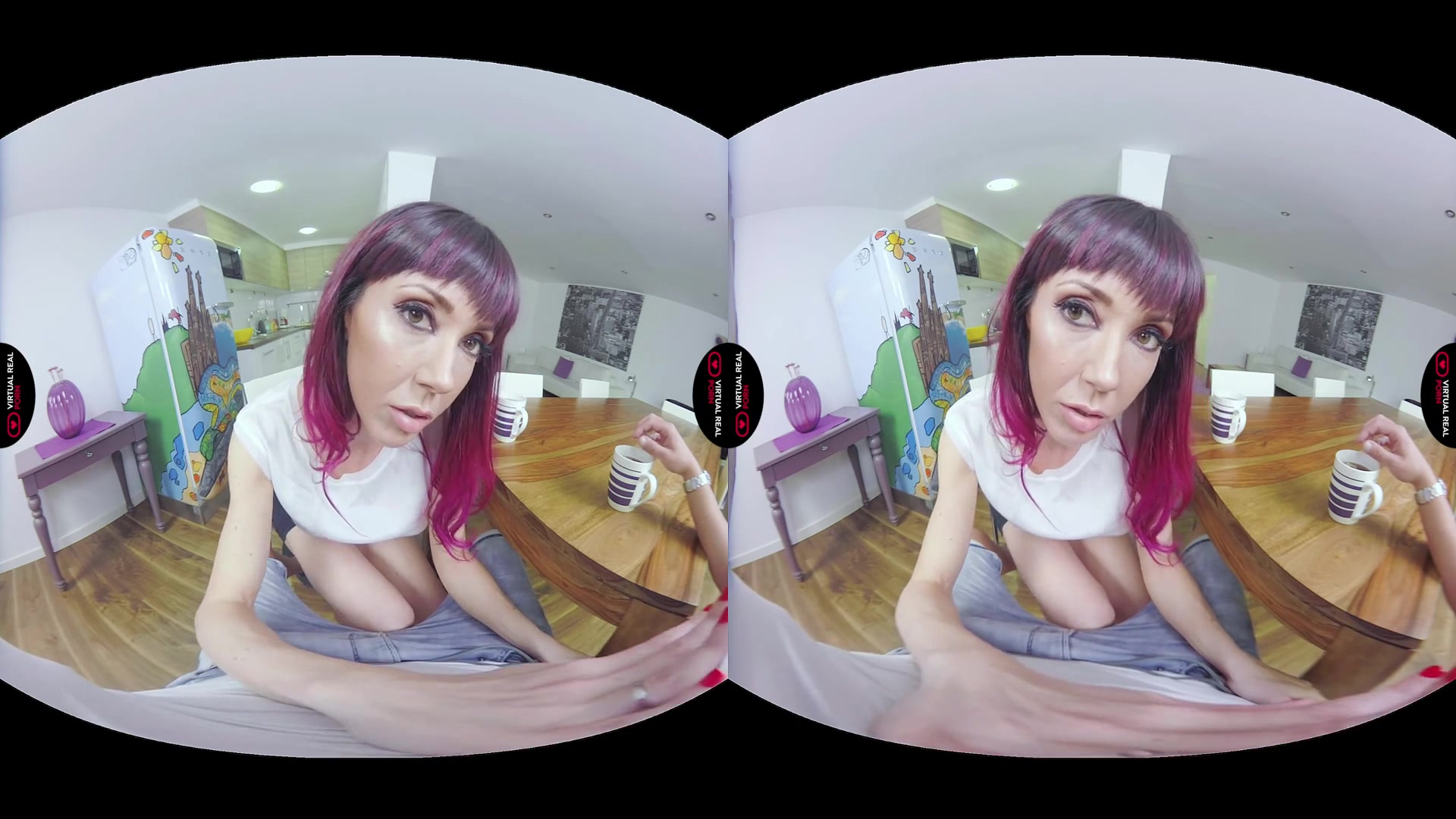 Cassie Fire Potro de Bilbao Sofia Star in Step daddy issues - VirtualRealPorn