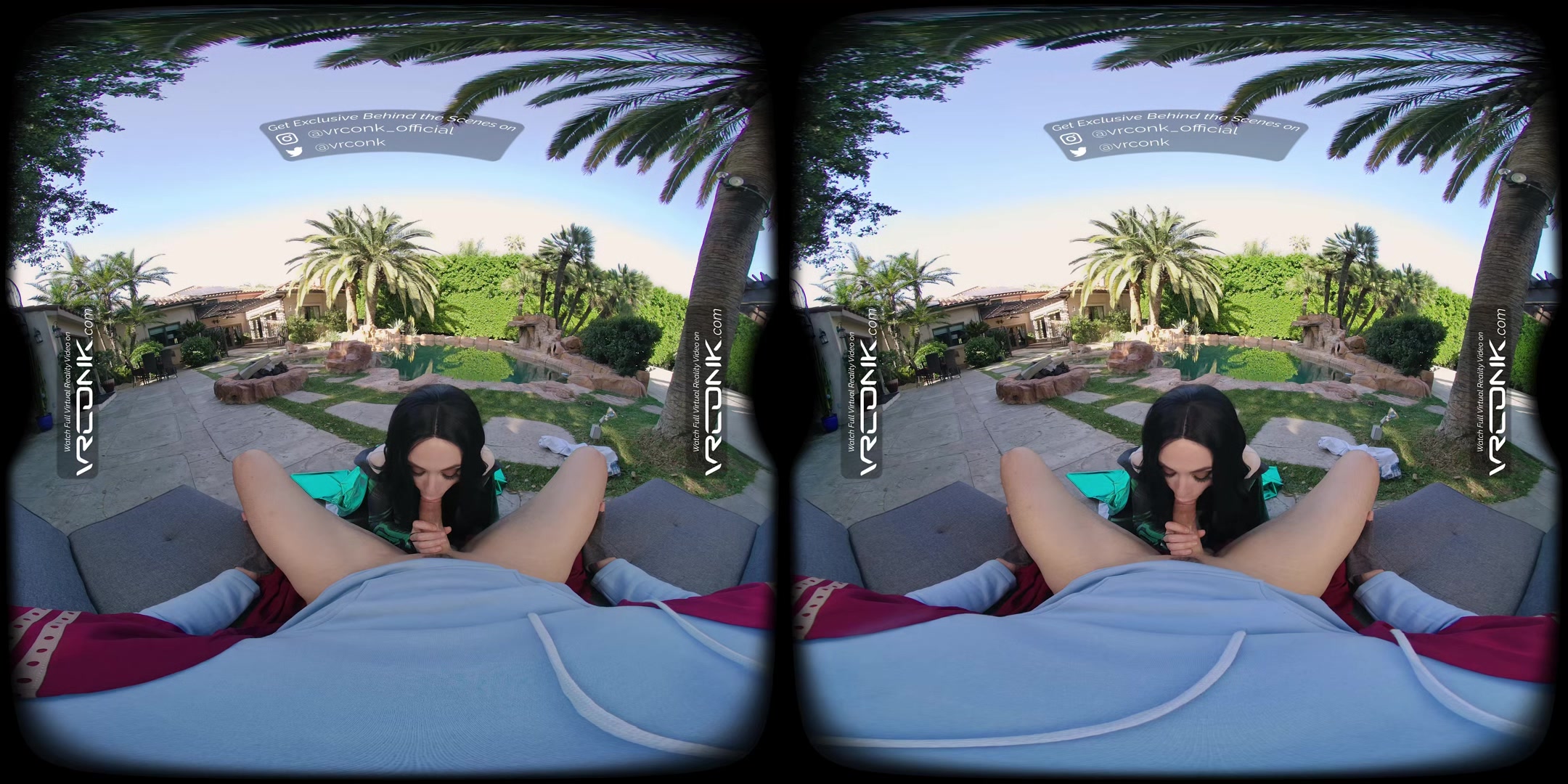 VR Conk brunette fucking cosplay Hela parody POV in VR Porn