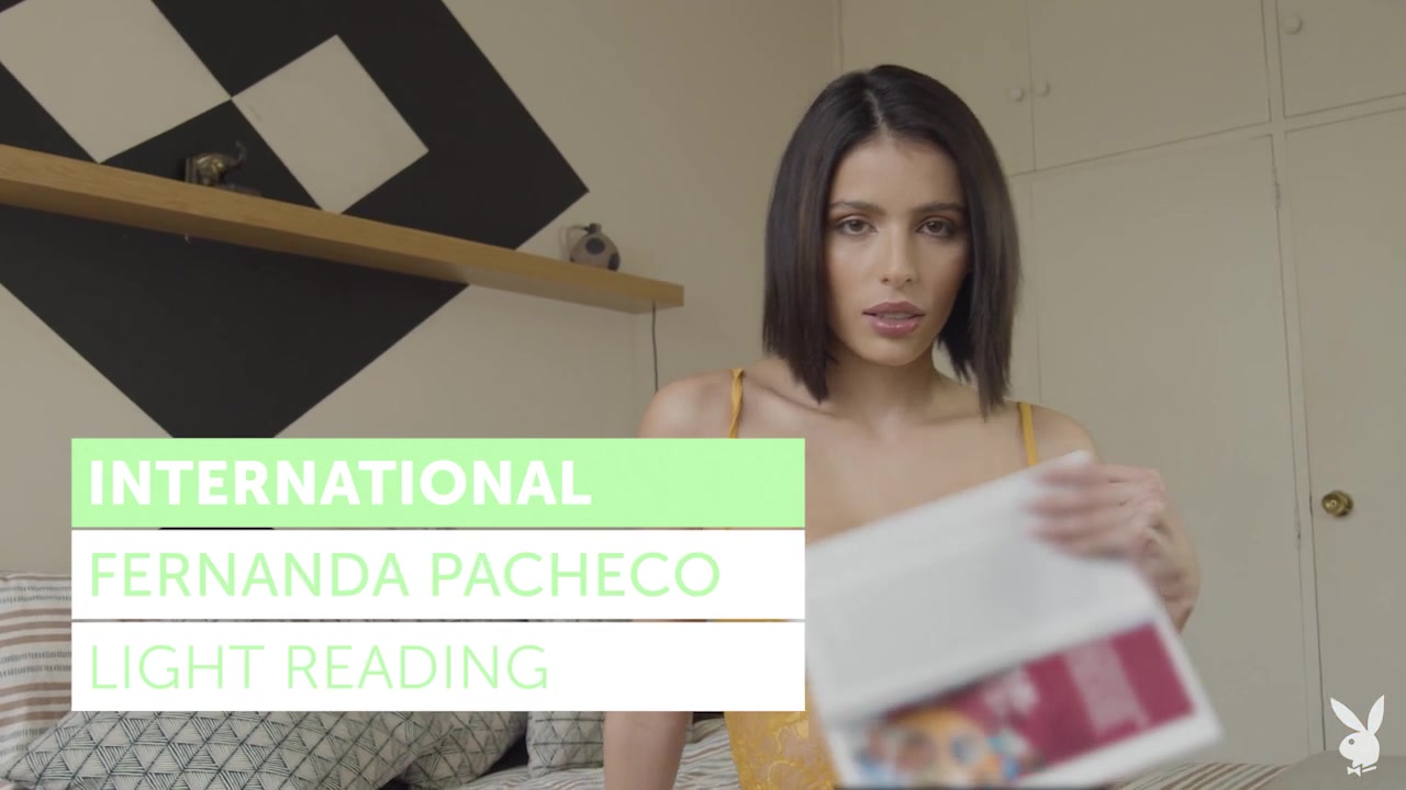 Fernanda Pacheco in Light Reading - PlayboyPlus