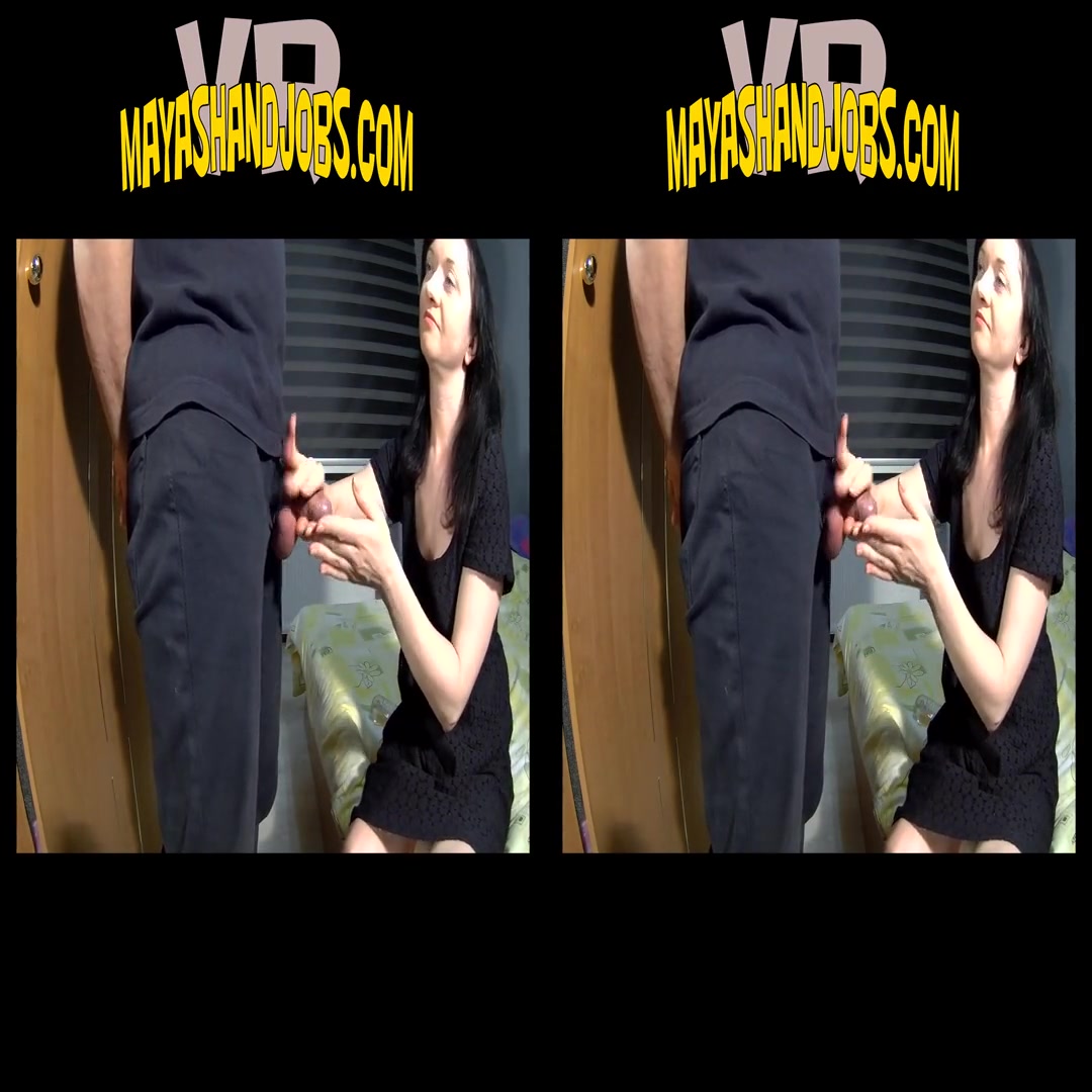 Maya in Thick Cock BJ And 2 Cumshots On My Legs - MayasHandjobsVR