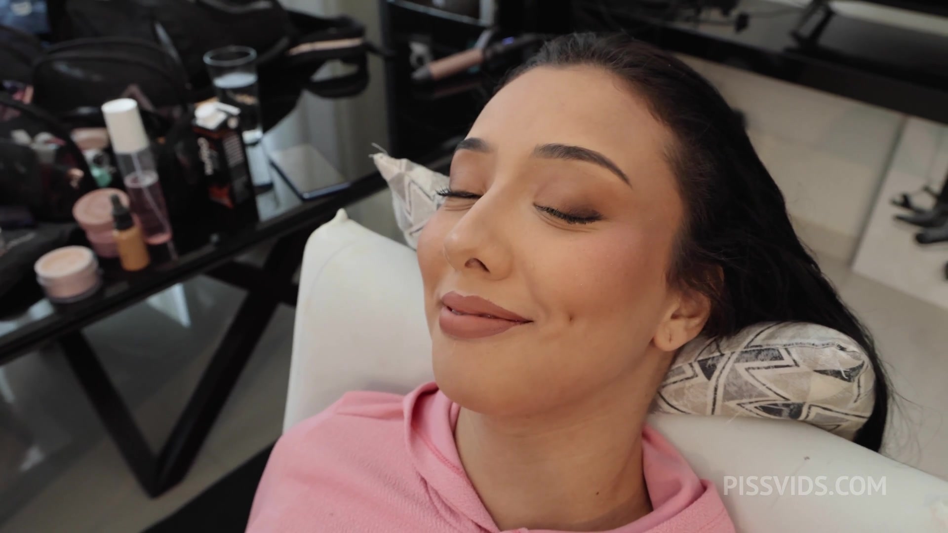 Behind the Scene from The Voluptuous Victoria Beatriz deep throat with Dap pee drink and Hot brazilian piss drinking Natasha Rios gets hardcore anal fucking with DAP 0% Pussy - PissVids
