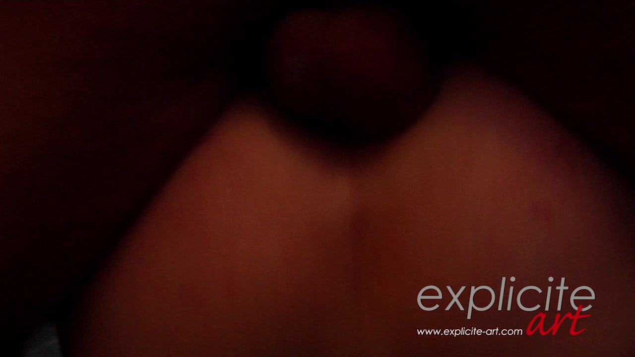 Busty French teen 18+ in a crazy threesome. DP