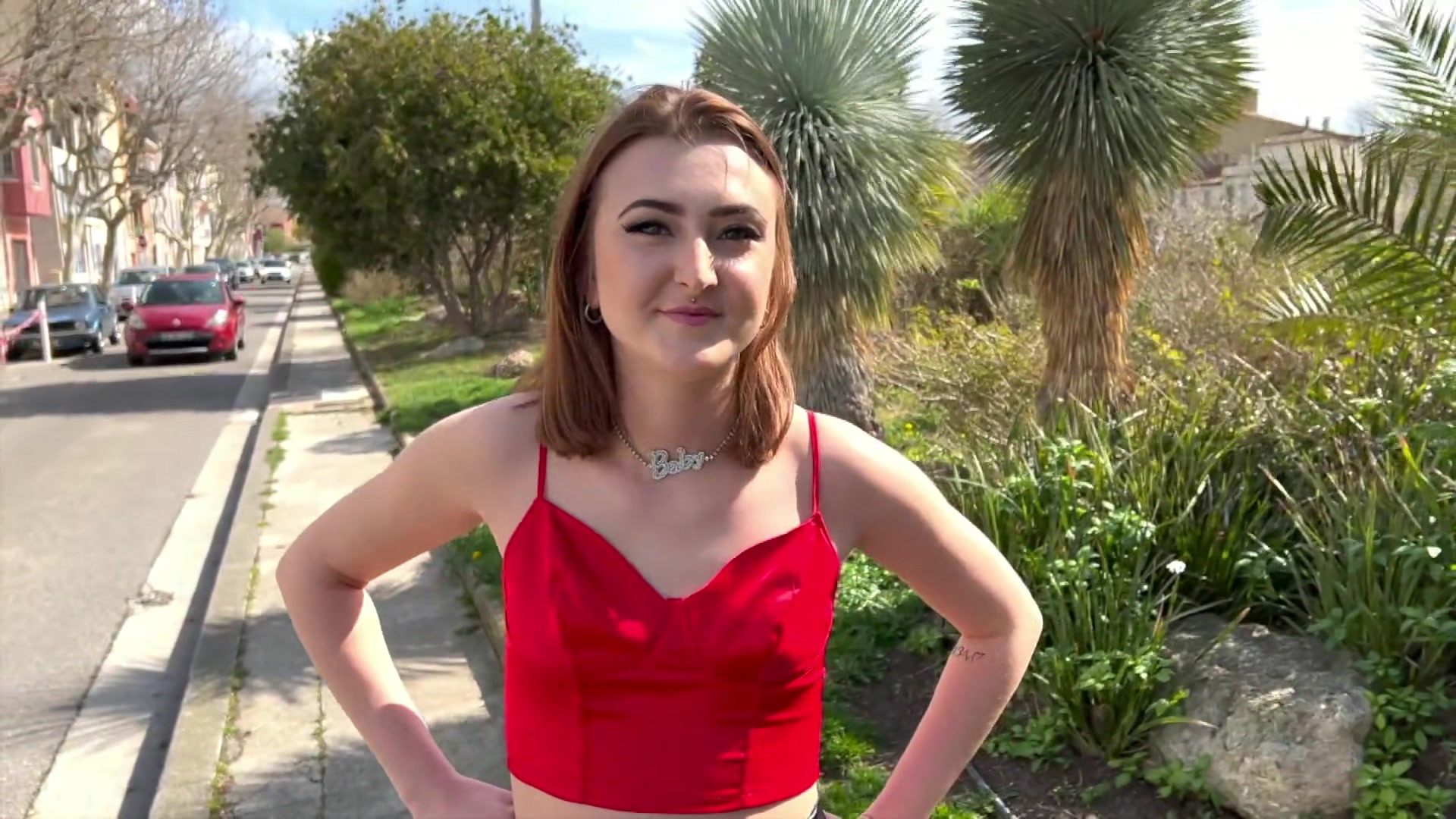 Tracy, 19, was in a hurry to come back!