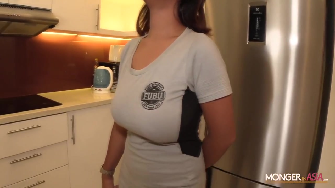 Asian teen 18+ Maid With Massive Boobs Gets Creampied