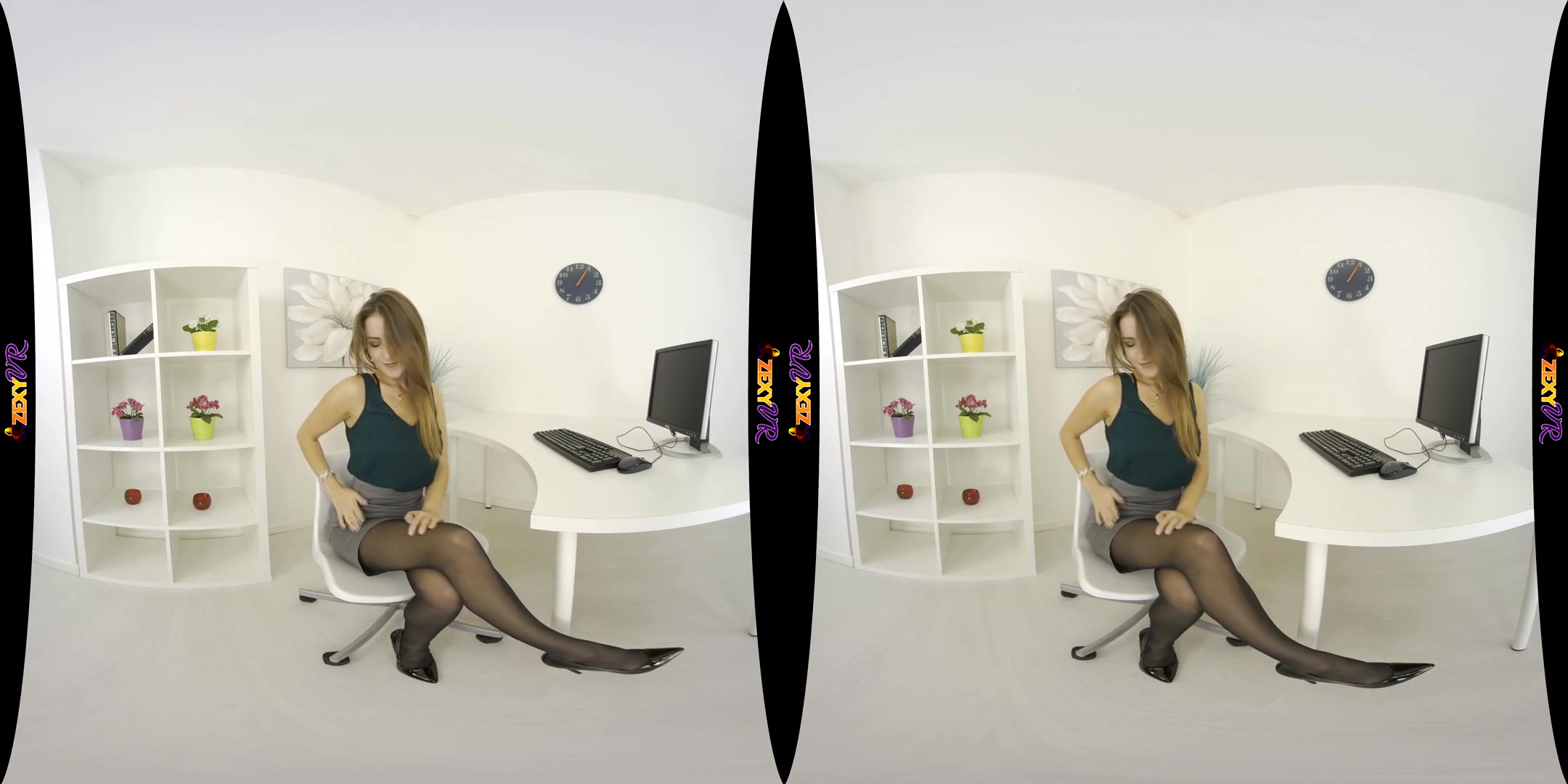 Scarlot Rose in Office Flirt - ZexyVR