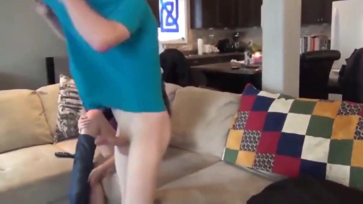 Redhead Boy Having Fun with His New Roommate Babe