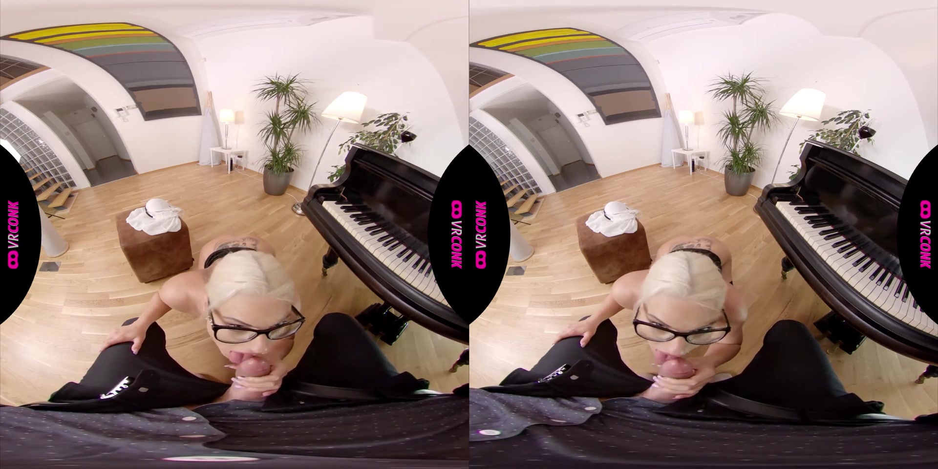 Blanche Bradburry in Remember That Piano - VR Porn Video - VRConk