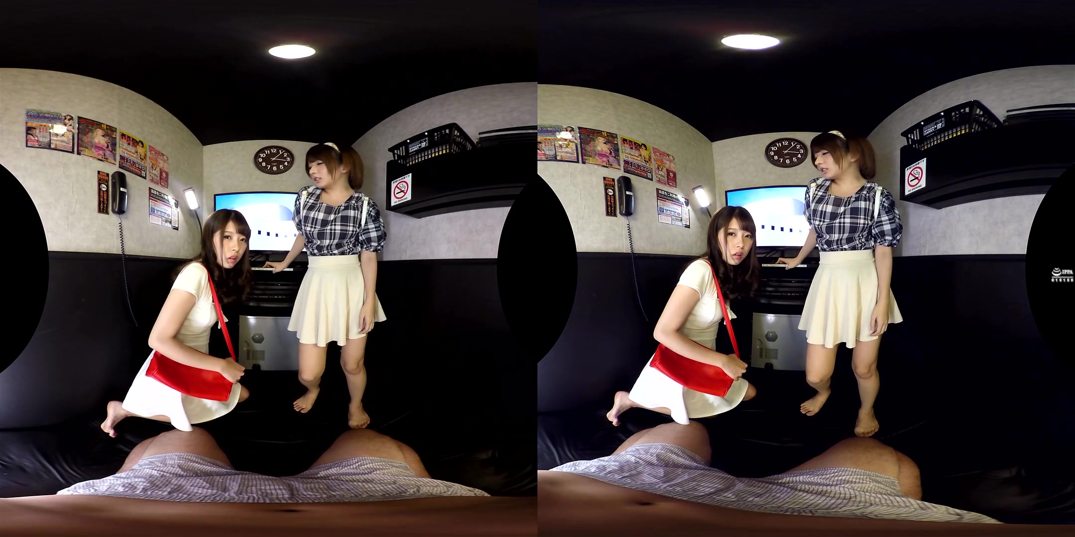 Rena Aoi & Rika Mari in Rena Aoi & Rika Mari Secret Sex in a Karaoke Box - CasanovA