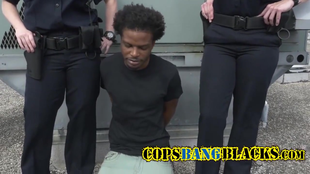 Insatiable Huge Titted Cops Got Smashed By A Black Conv