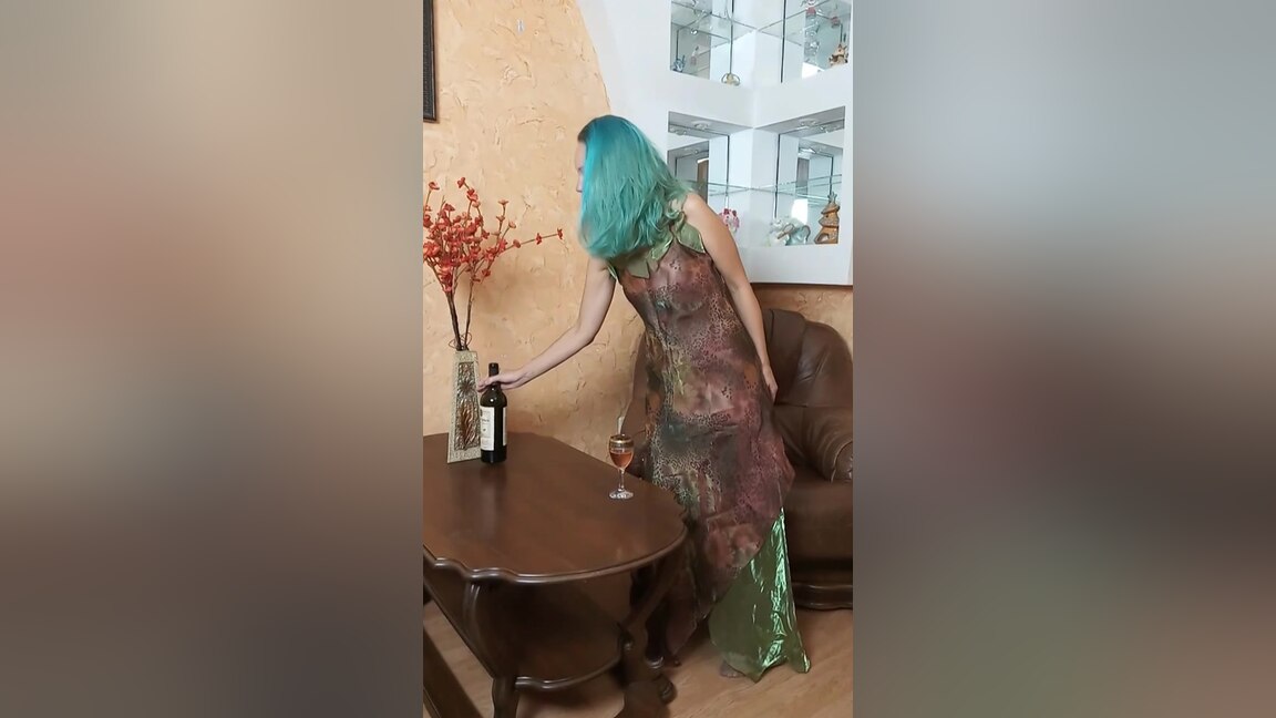 Wine Drinking Mermaid - Ladyfoxxx
