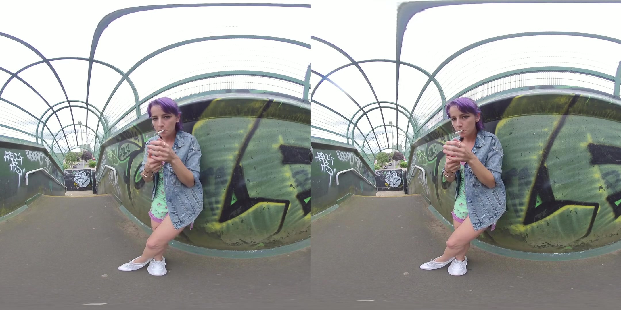 Annabel Lee - Smoking On The Bridge; Amateur Solo
