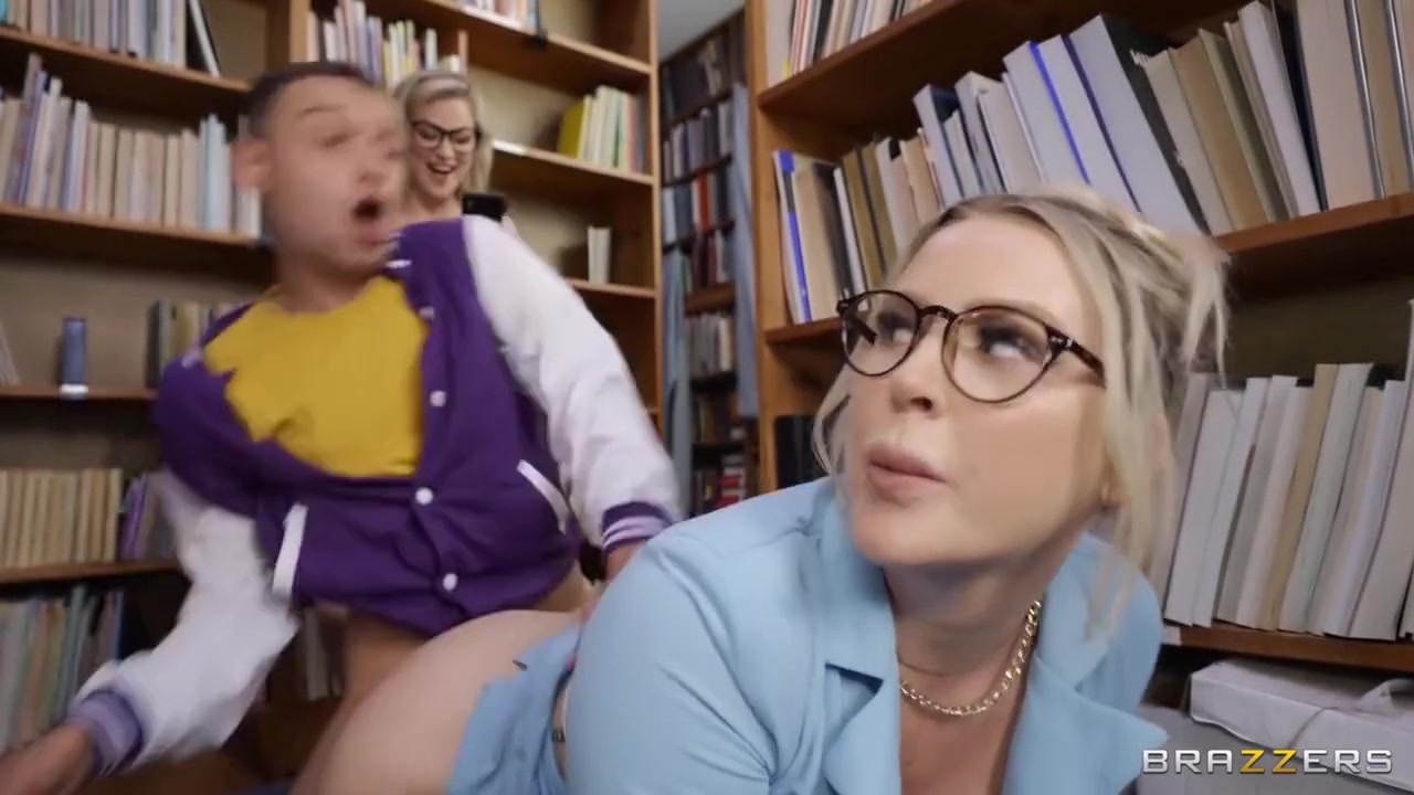 Librarian Is Secretly Addicted To Eating Cum With And With Jenna Starr And Blake Blossom