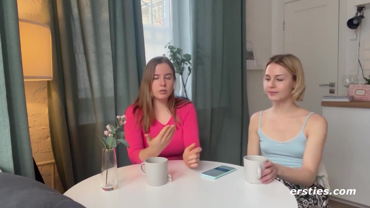 Shy Lesbians Enjoy Intimate Moments Together