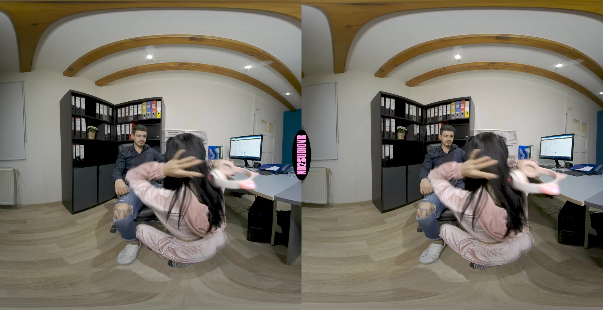 At the Office - Hot Massage - No2StudioVR