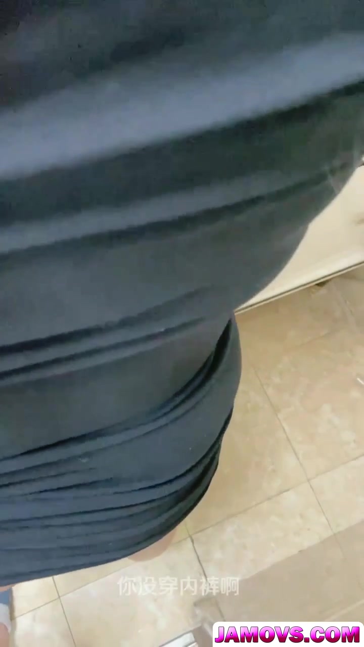 High-value short-haired slender girl licking tits, blowjob and hardcore