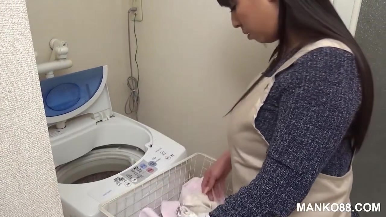 Asian Step mother-in-law Caught me while Sniffing her Panties - Manko88