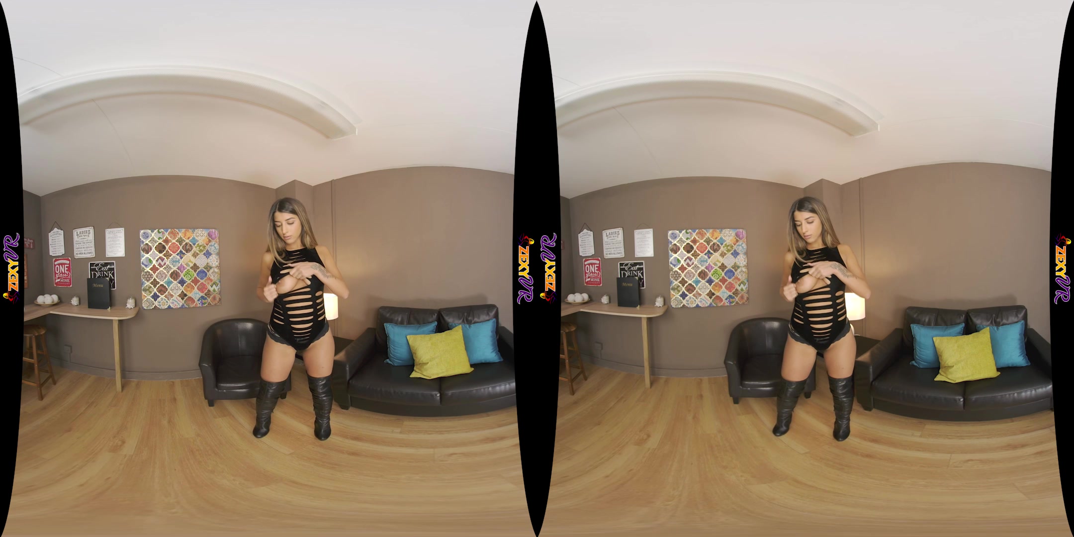 Back Office Tease featuring Alexa Campbell - ZexyVR
