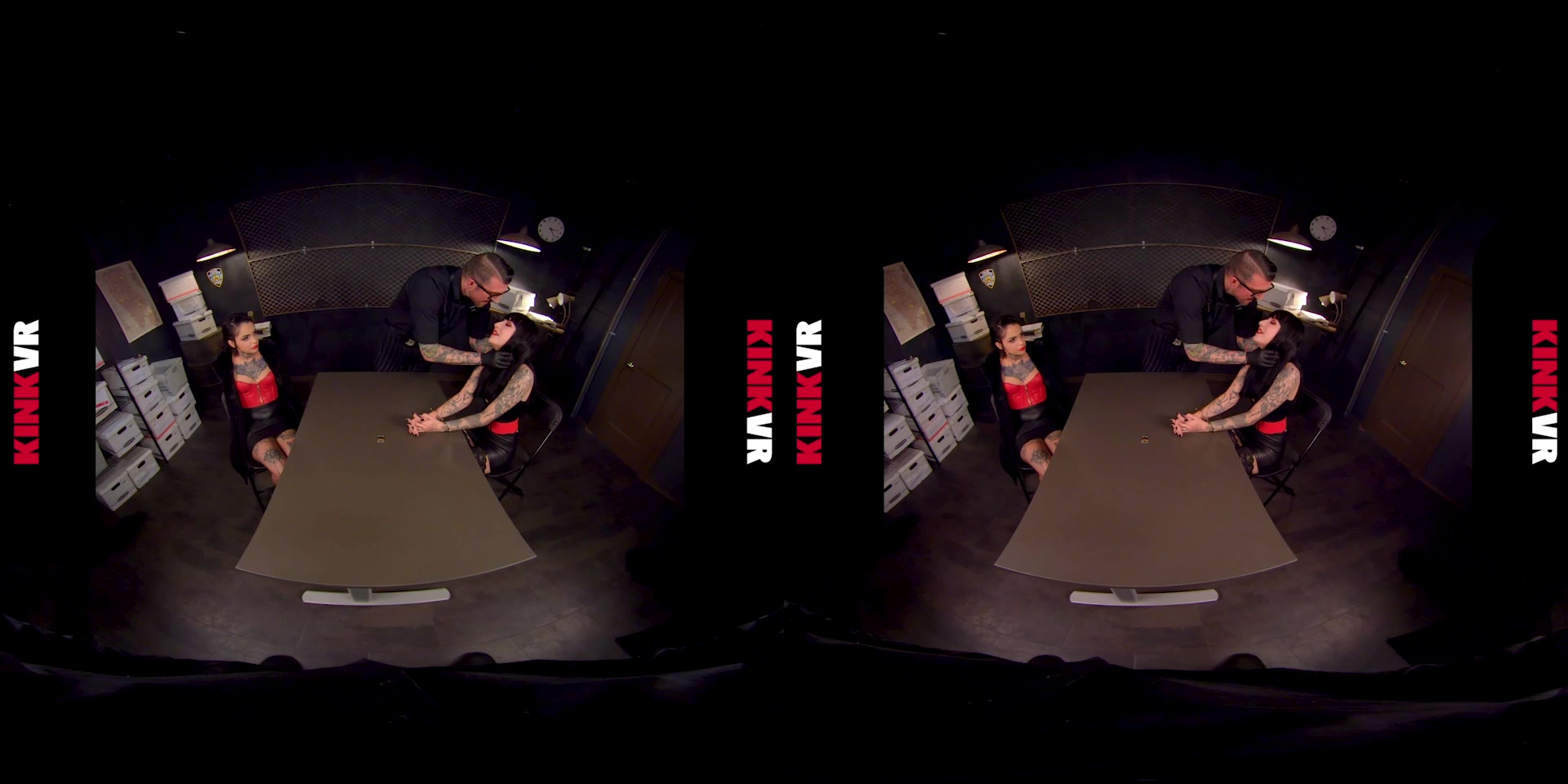 Leigh Raven & Charlotte Sartre in Crushing Convictions I - KinkVR