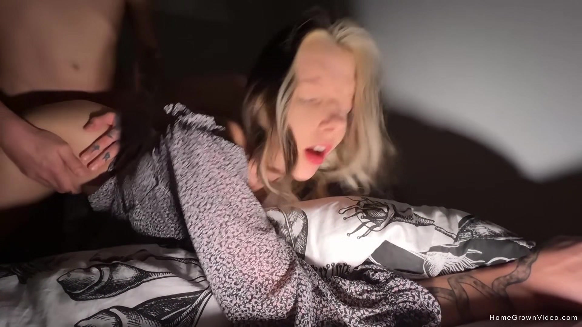 Lymia has the hottest ass, watch her getting fucked good and deep with a drenching load over her cheeks!