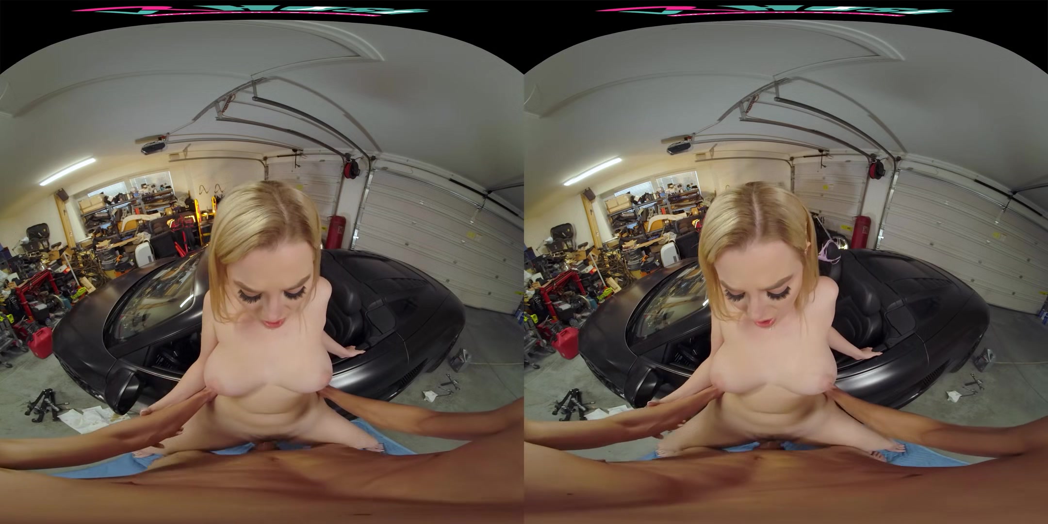 Road Trip to Remember; Big Tits Pornstar Blake Blossom Sex in the Garage