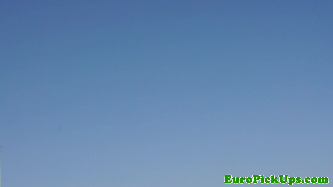 Busty euro amateur gets tits saturated with cum