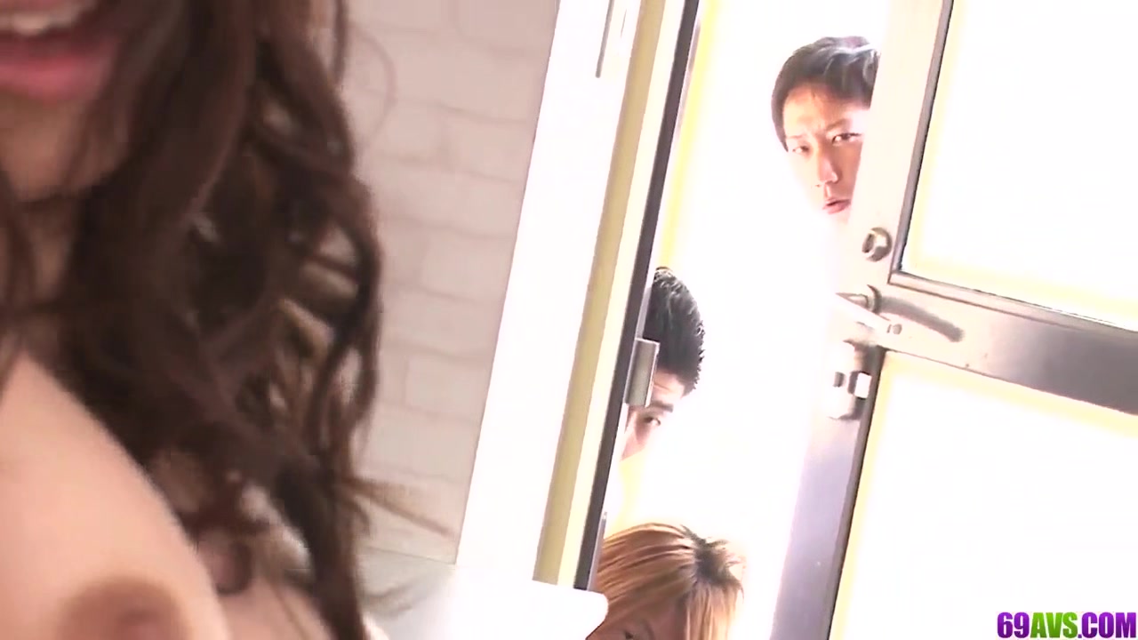 Chinatsu Kurusu goes wild on cock during work hours - More at 69avs.com