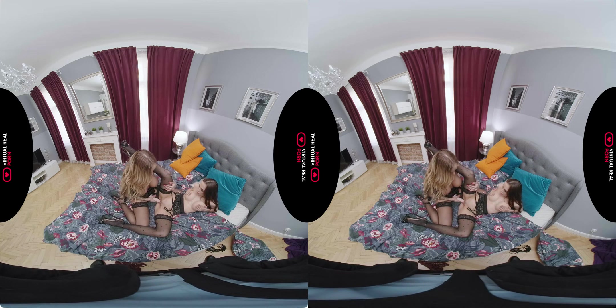 Seducing The Spy - MFF Threesome with Two Babes