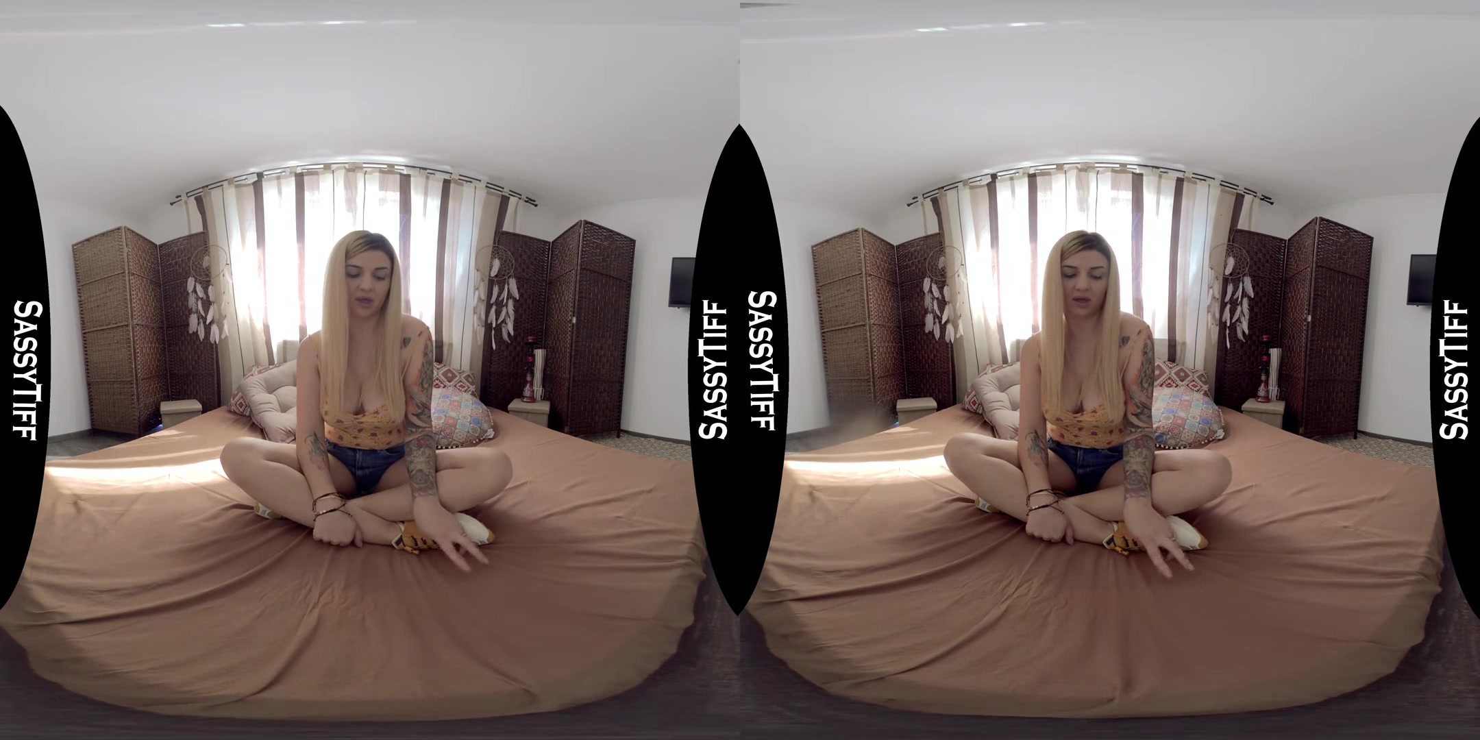 Jack-Off Instruction And Masturbation Session - Busty Amateur Blonde