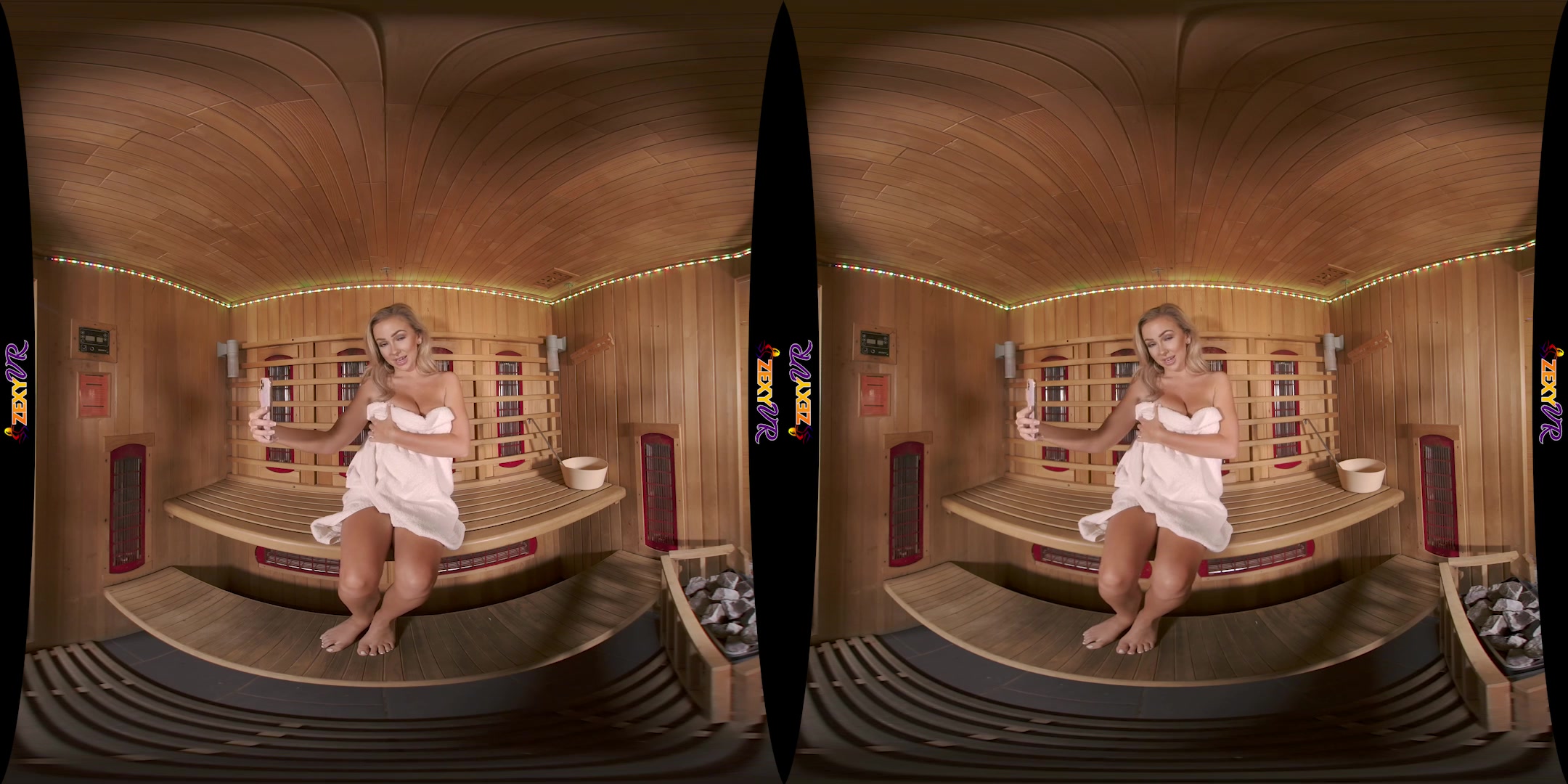 Hot and Steamy featuring Bethany Morgan - ZexyVR