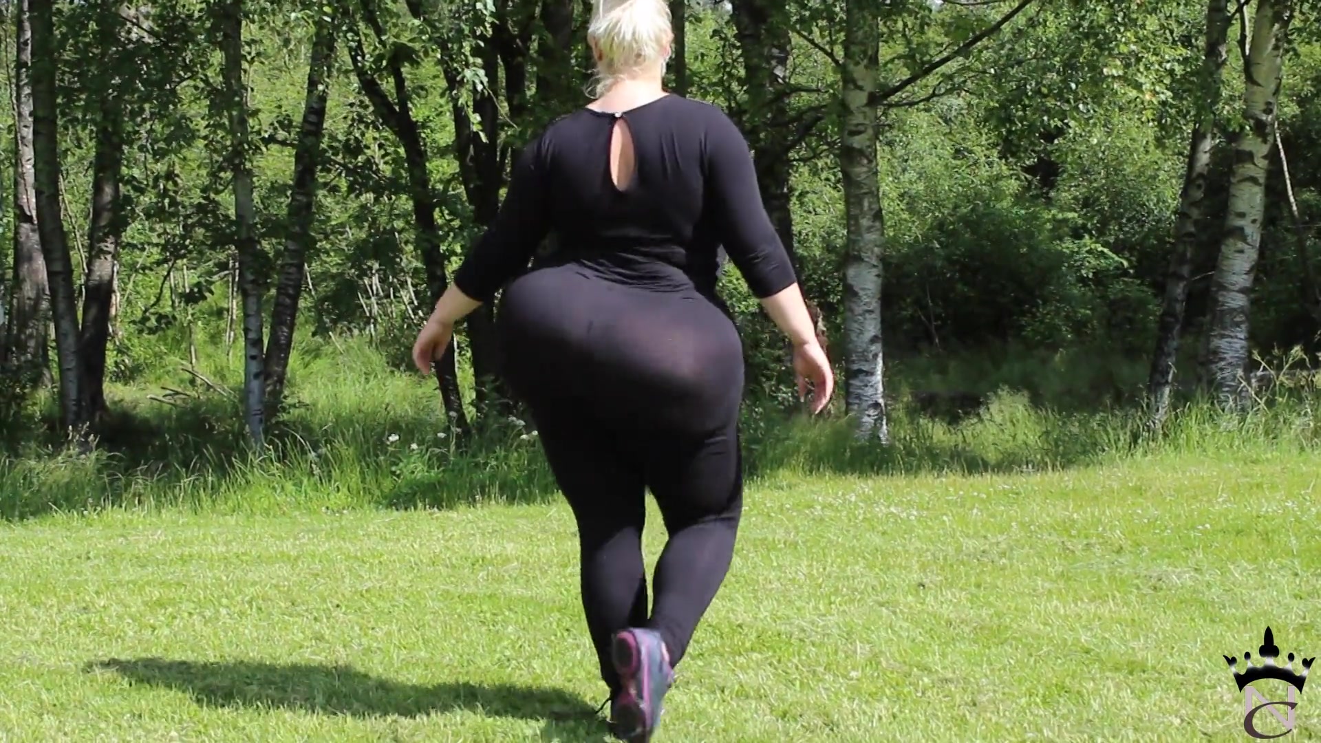 Walking Around In Tights - Sex Movies Featuring Natasha Crown