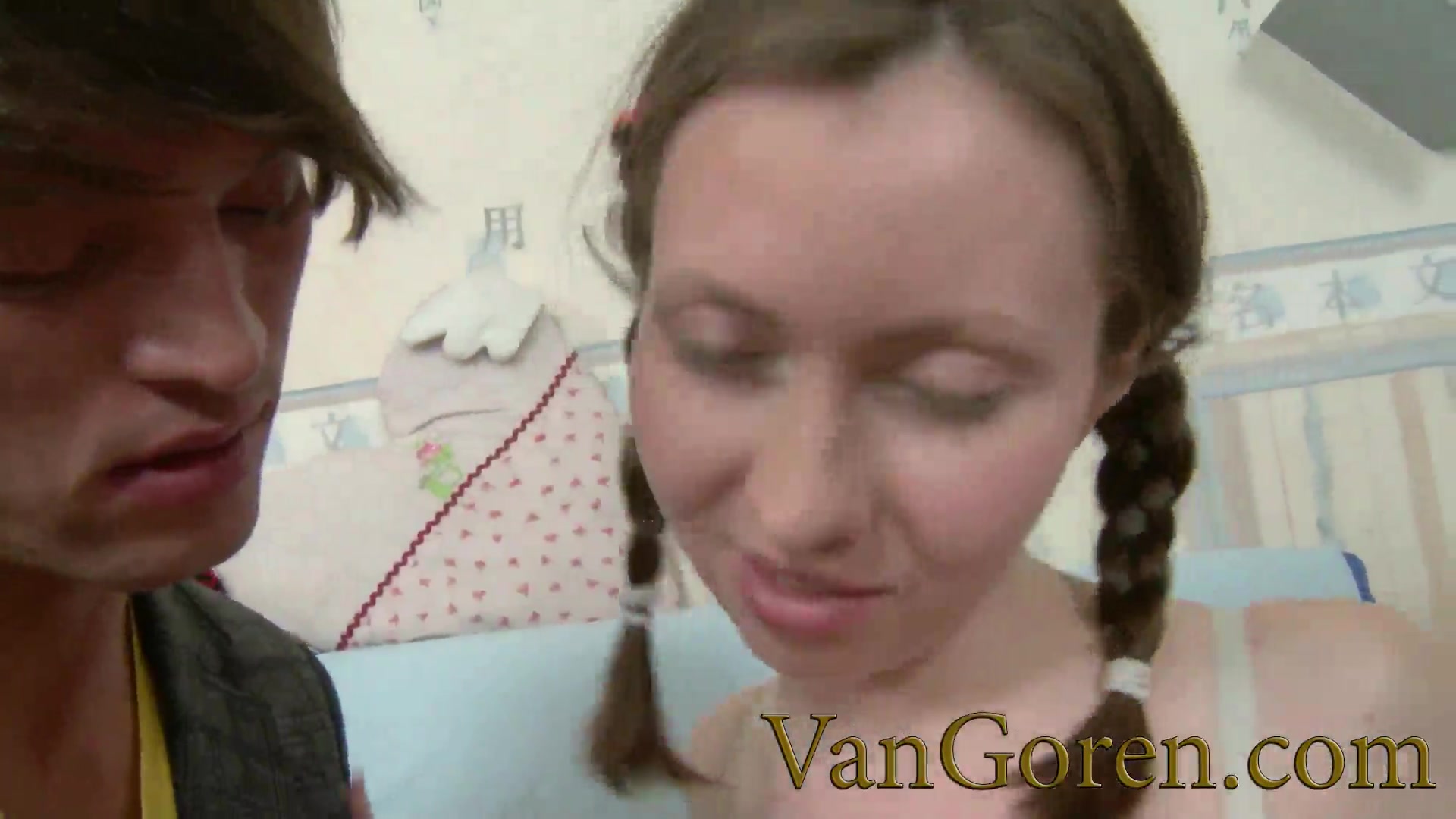 Young Russian Slut Bridgette Fucked In The Ass - VanGoren