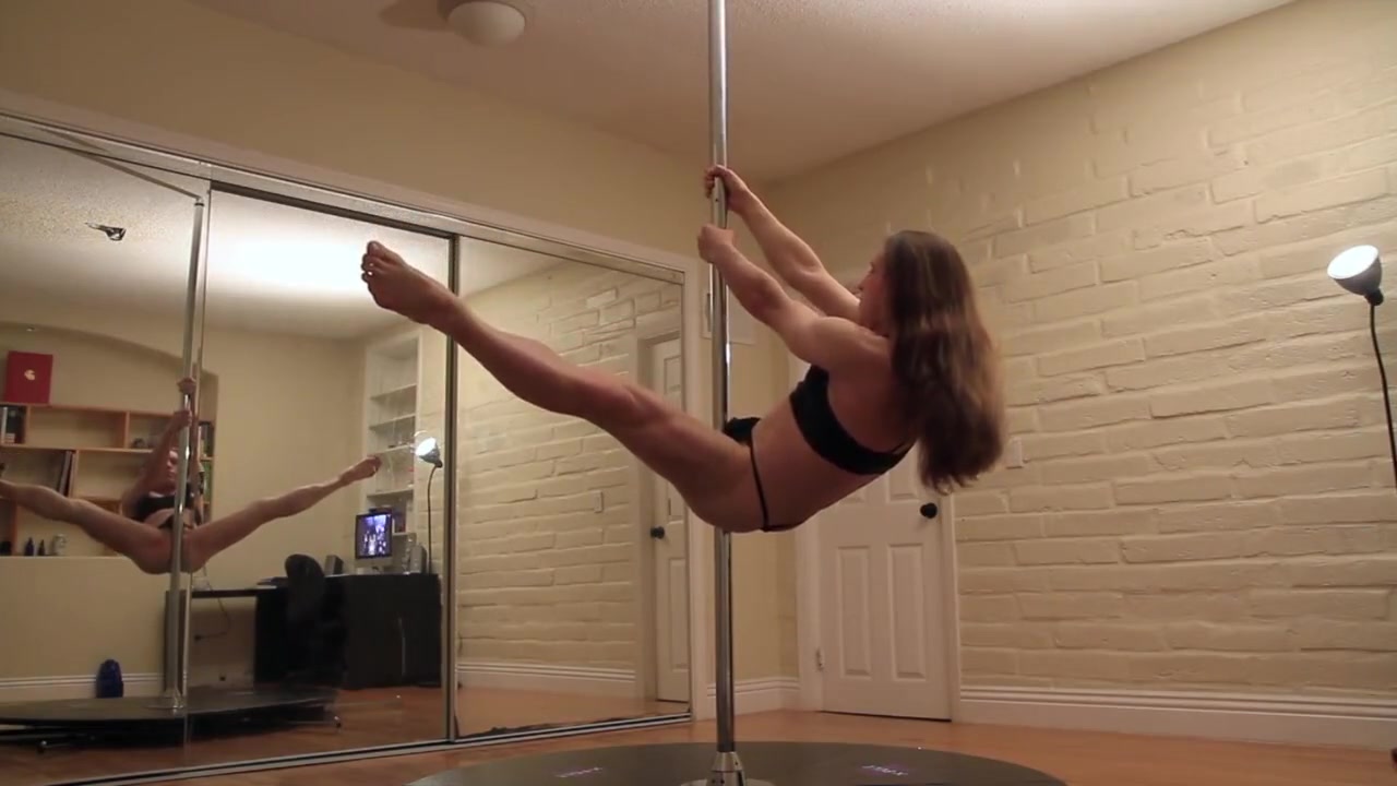 Dirty Birdy Pole Dancer Strips Sinfully