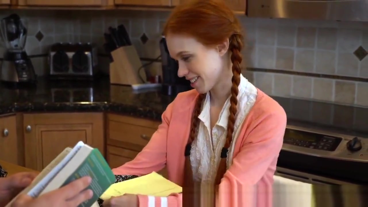 Petite ginger teen 18+ plowed by tutors bigcock